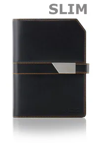 Diář ADK NewClassic Contrast SLIM 2017,černá/oranžová